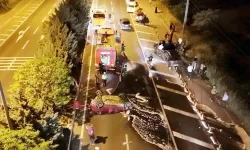Önündeki Araca Arttan Çarptı, Yarasını Unutup Basına Bağırdı