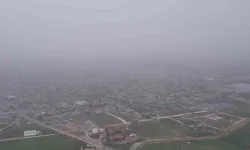 Tozun Tesirinde Kalan Adıyaman Havadan Görüntülendi
