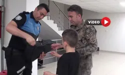 Alkışlar Emniyet Müdürüne, Minik Emre’yi Kırmadı