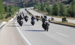 340 Kilometrelik İstiklal Yolu’ndaki Motosiklet Sürüşü İkinci Gününde Devam Ediyor
