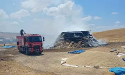 Alaca'da Korkutan Yangın