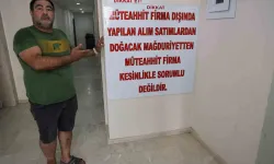 Dolandırıldığını Öne Süren Müteahhit Evvel Dairenin Kapısını Betonla Kapattı, Sonra ’Afişli’ Reaksiyon Gösterdi