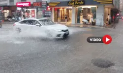 Çorum’da Cadde ve Sokaklar Su Altında Kaldı!