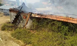 Depoda Çıkan Yangın Maddi Hasara Yol Açtı
