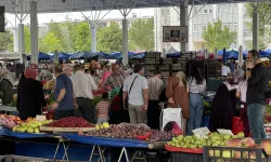 Pazarda Çadırlar Kalkıyor