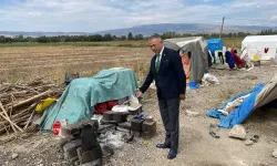Tahtasız, Mevsimlik İşçileri Ziyaret Etti