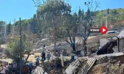 Babasının Evi Yandı, Gözyaşlarını Tutamadı