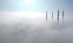 Çorum’da Sis Manzaraları