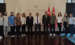 Kaymakam Vekili Nayman, Şampiyon Takımı Kabul Etti