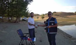 Van’da Amatör Balıkçılar Kontrole Takıldı: Küçük Balıklar Suya Bırakıldı