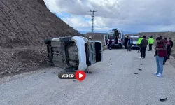 Şüpheli Aracı Kovalayan Polis Otosu Takla Attı