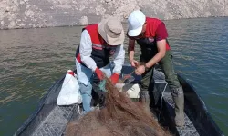 Barajda 550 Metrelik Hayalet Ağ Ele Geçirildi