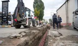 Muş’ta Elektrik Şebekesi Yer Altına Alındı