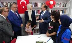 Şehidin İsmi Verilen Kütüphanede Konuşan Eşi: "İnşallah Yeni Jenerasyona Örnek Oluruz"