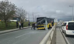 Sultangazi’de 2 İETT Otobüsü Çarpıştı: 1 Çocuk ile 1 Bayan Yaralandı