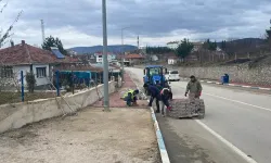 Ortaköy’de Kaldırım ve Yol Çalışmaları