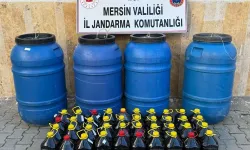 Mersin’de Uydurma İçki İmalathanesine Operasyon: 2 Ton 115 Litre İçki Ele Geçirildi