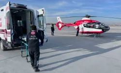 Göğüs Ağrısı Çeken Hasta, Ambulans Helikopter ile Van’a Getirildi