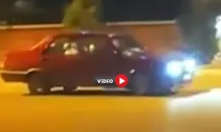 Cadde Ortasında Drift Yaptı, Cezası Ağır Oldu