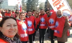 Eğitim-İş Üyeleri Ankara’da