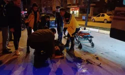 Gülabibey’de Kaza, Sürücü Yaralandı