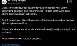 Elazığ’ın 4 İlçesinde Eğitime Orta Verildi