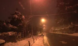 İstanbul’da Gece Saatlerinde Kar Yağışı Tesirli Oldu