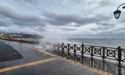 Tekirdağ Kıyılarında Şiddetli Poyraz Tesirli Oldu