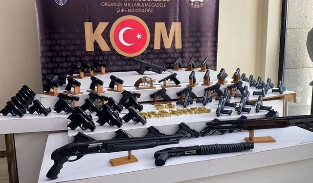 29 İlde Silah Operasyonu: 18 Gözaltı