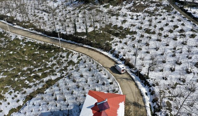 Ordu'nun zorlu yollarında ambulans sirenini kadın paramedikler çalıyor