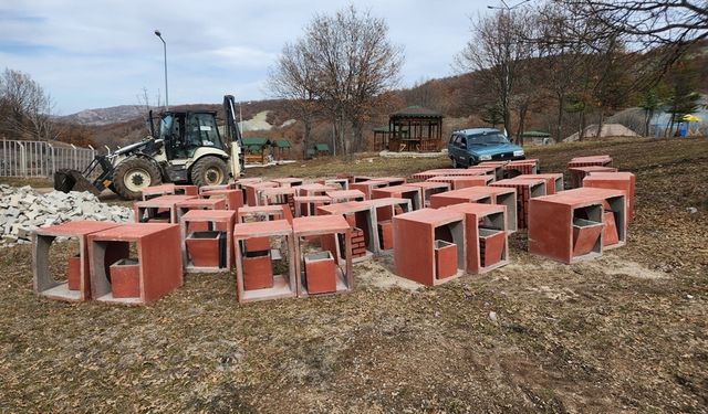 İbikçam Göleti Mesire Alanı Yenileniyor