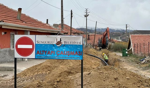 İçme Suyu Altyapısı Yenileniyor