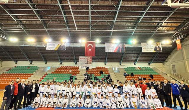 Karateciler Madalya İçin Yarıştı