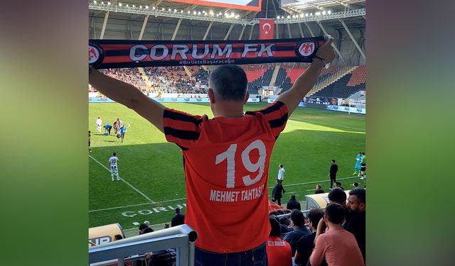 Tahtasız'dan Çorum FK'ye Övgü