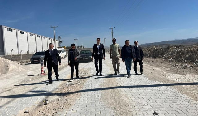 Sungurlu OSB'de Altyapı ve Yol Çalışmaları Hız Kesmiyor