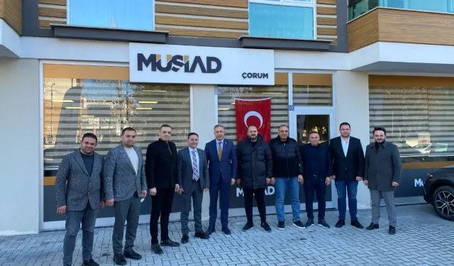 Tahtasız'dan MÜSİAD'a Ziyaret