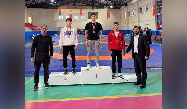U20 Serbest Stil Güreş İl Birinciliği Tamamlandı