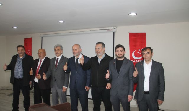 Saadet Partisi Çarşamba İlçe Başkanı Seven, güven tazeledi