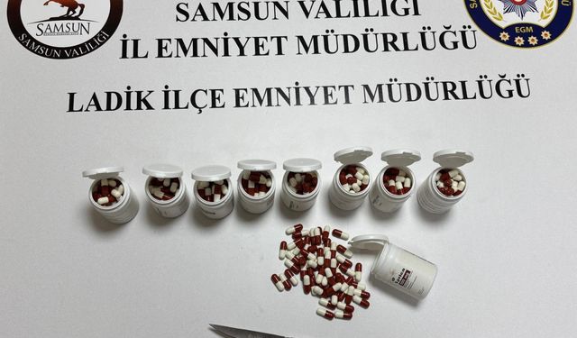 Samsun'da uyuşturucu operasyonunda 2 zanlı tutuklandı