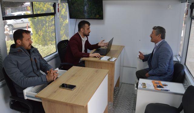 SBB ALO 153 Çözüm Merkezi Havza'da talepleri yerinde aldı