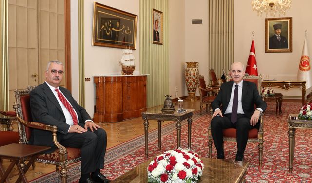 Ahlatcı’dan Numan Kurtulmuş'a Ziyaret