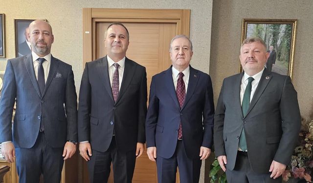 Gelgör ve MHP Çorum Heyetinden Ankara Ziyareti