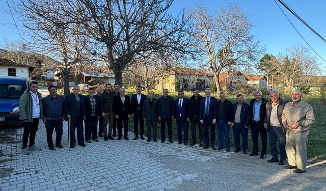AK Partili Başkan Mağdur Çiftçileri Yalnız Bırakmadı