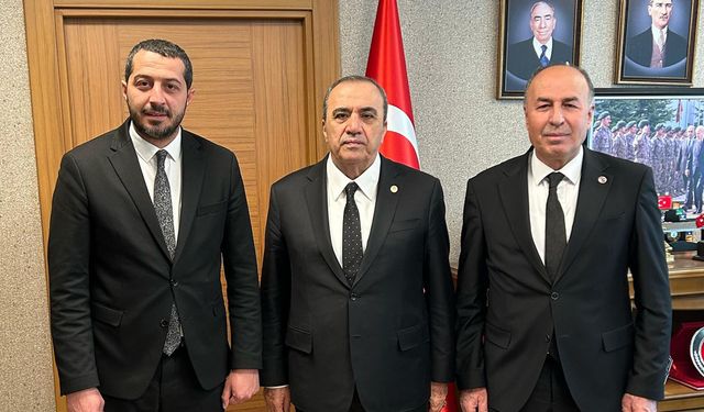 Arslan ve Duru'dan Ankara'da Ziyaret Turu
