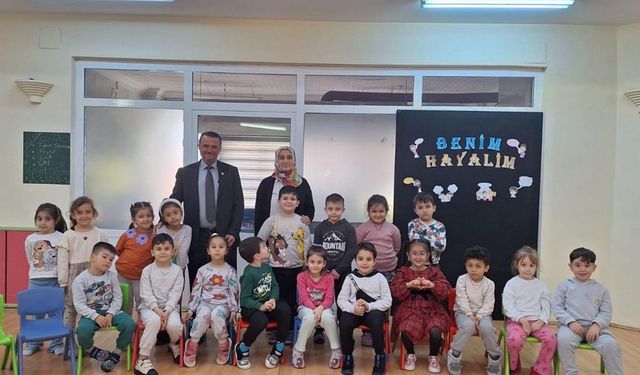 Başkan Dereli, Anaokulu Öğrencileriyle Buluştu