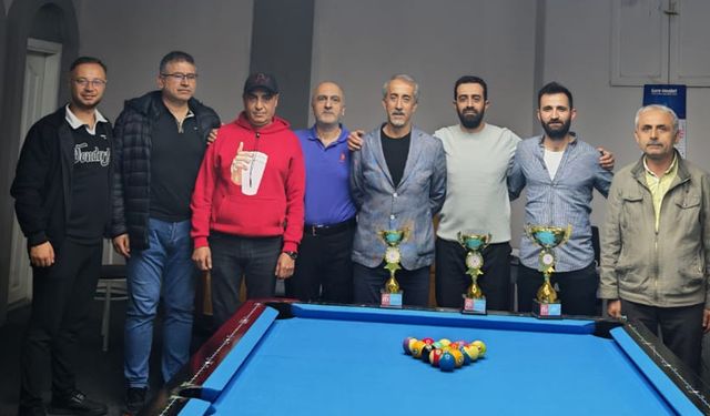 23 Nisan Bilardo Turnuvası Tamamlandı