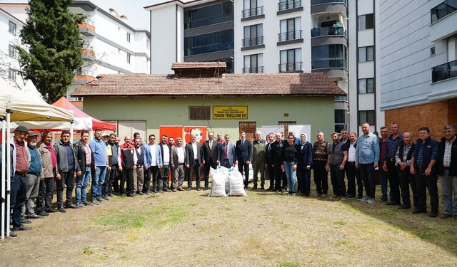 Çeltik Üreticilerine 50 Hibeli Yerli Tohum