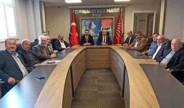 CHP’de İlçelerin Sorun ve Talepleri Konuşuldu
