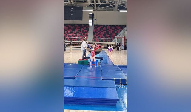Okul Sporları Artistik Cimnastik Heyecanı Başladı