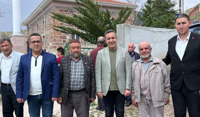 Dere, Bağcılı Köyündeki Yağmur ve Şükür Duasına Katıldı